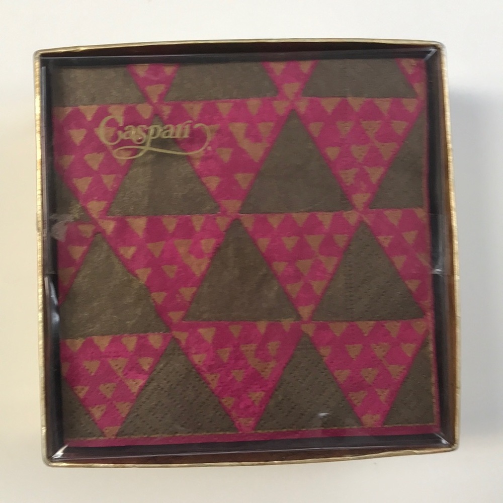 Caspari Rio-Bronze 40 Triple Ply Napkins